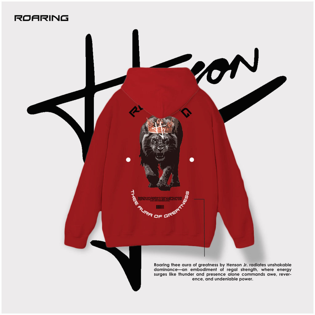 Roaring the Aura of Greatness Basic Standard Hoodie